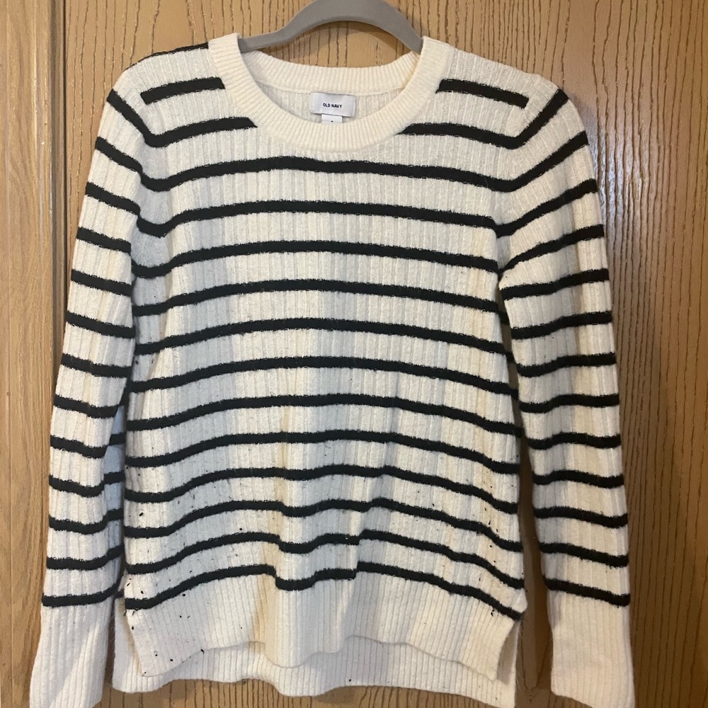 stripped sweater